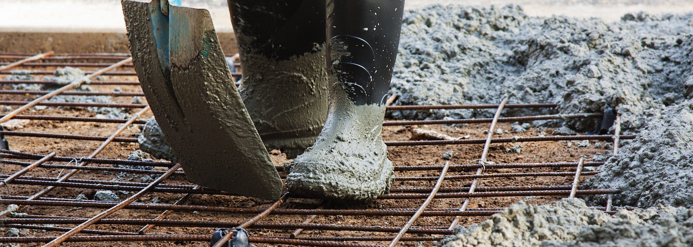 Concrete driveways, foundation, floors and sidewalk construction